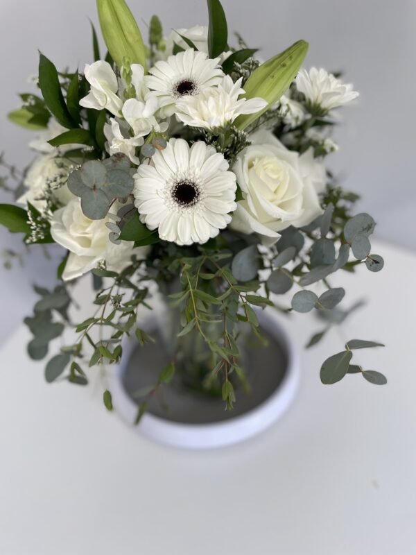 Elegant Sympathy Vase Arrangement - Image 2