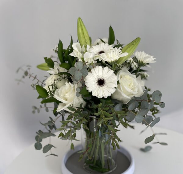 Elegant Sympathy Vase Arrangement