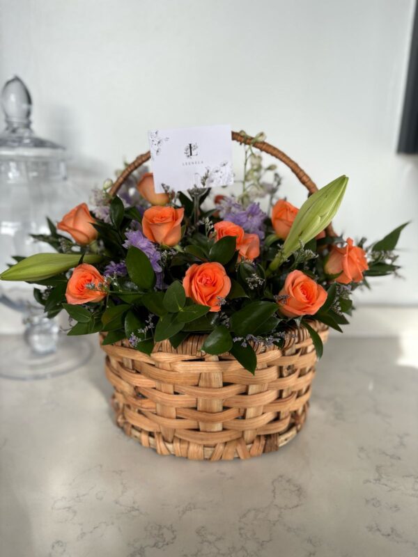 Sunset Serenity Basket