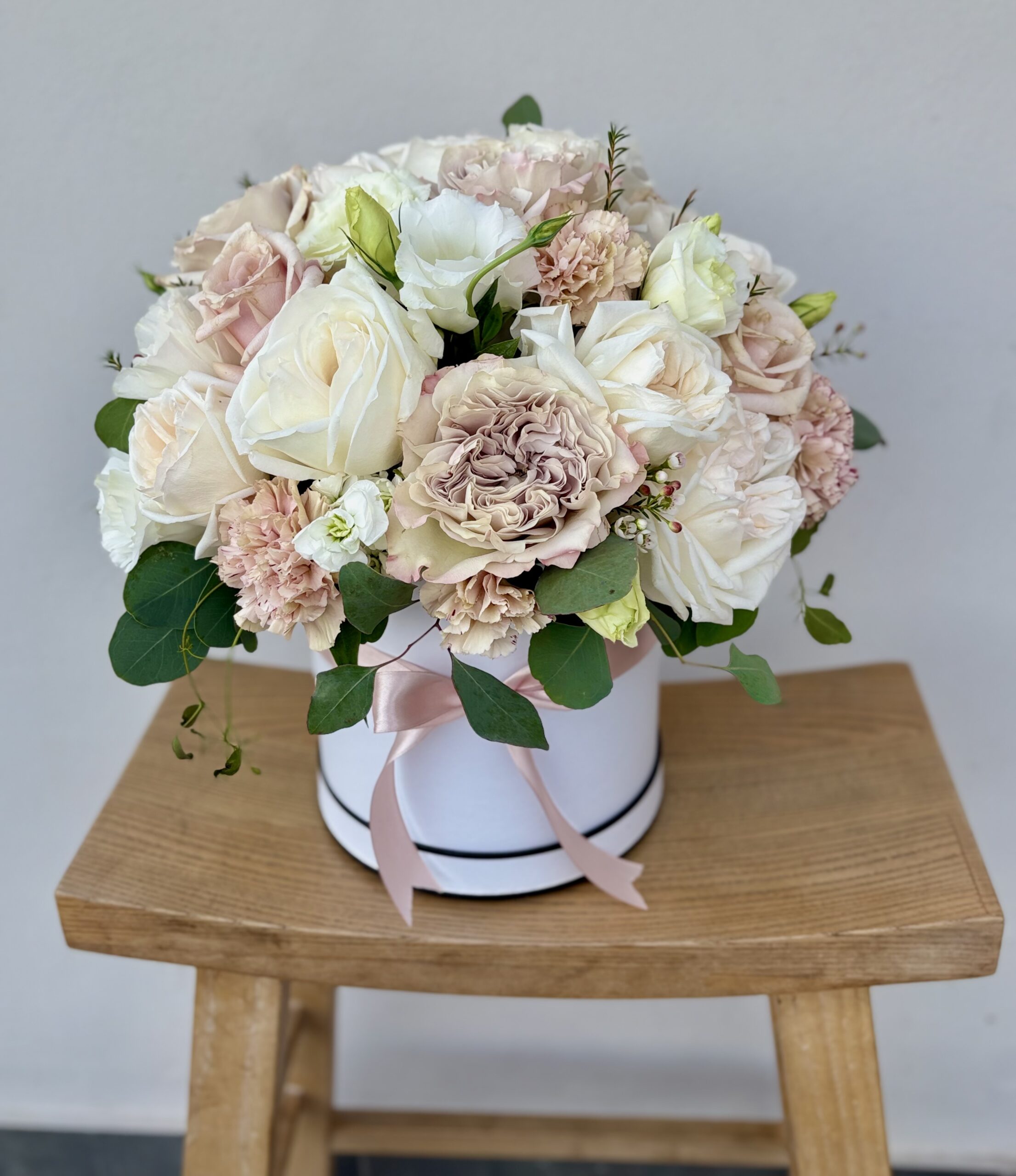 Blush Lux Box Arrangement